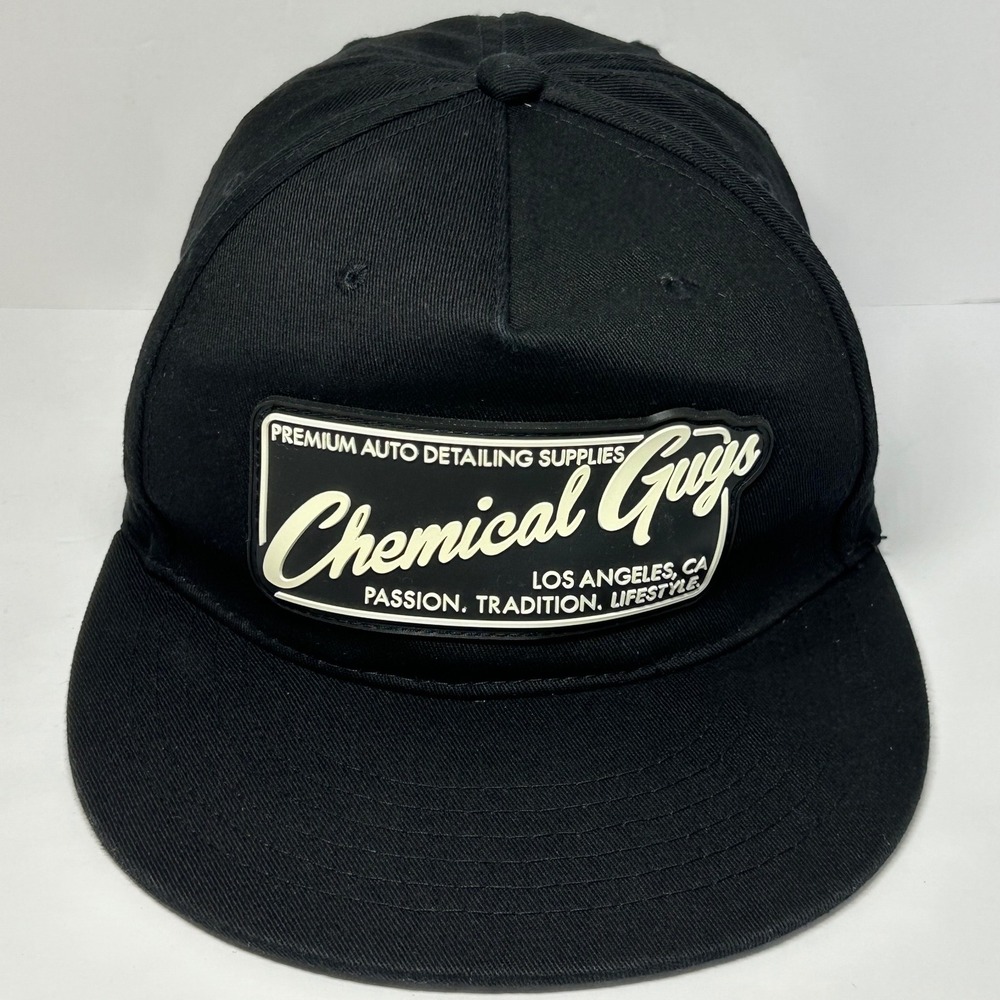 Chemical Guys Black Hat Premium Auto‎ Detailing Supplies Baseball Cap